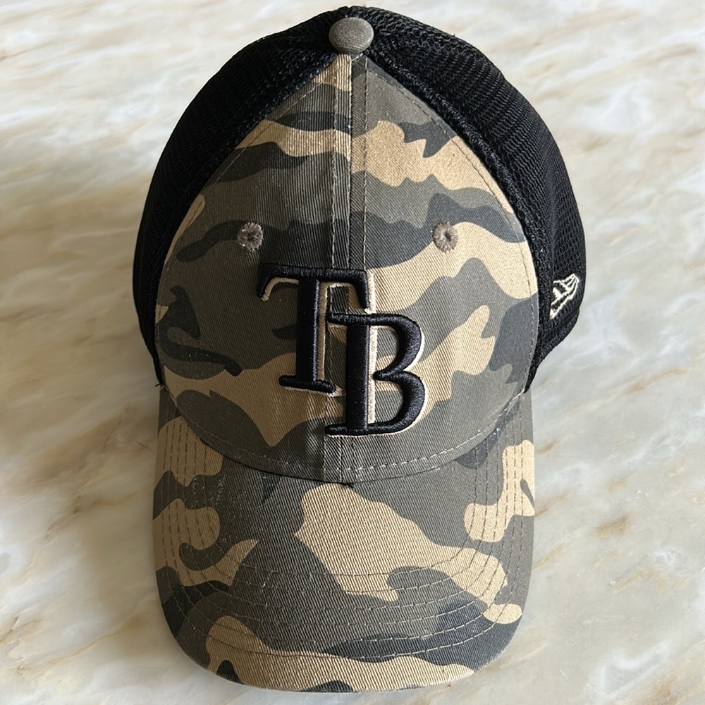 Tampa Rays New Era Youth Baseball Cap Black & Camo Apparel‎ Hat